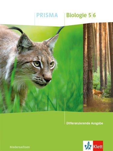 Buchcover und Innenansicht für das Buch: PRISMA Biologie 5/6. Schülerbuch Klasse 5/6. Differenzierende Ausgabe Niedersachsen