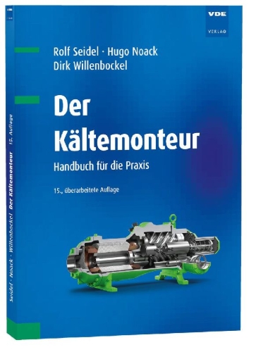 Buchcover und Innenansicht für das Buch: Der Kältemonteur