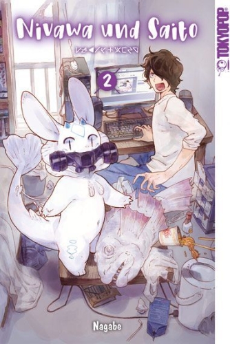 Buchcover und Innenansicht für das Buch: Nivawa und Saito 02