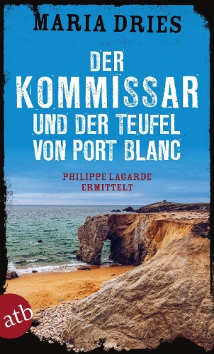 Buchcover und Innenansicht für das Buch: Der Kommissar und der Teufel von Port Blanc