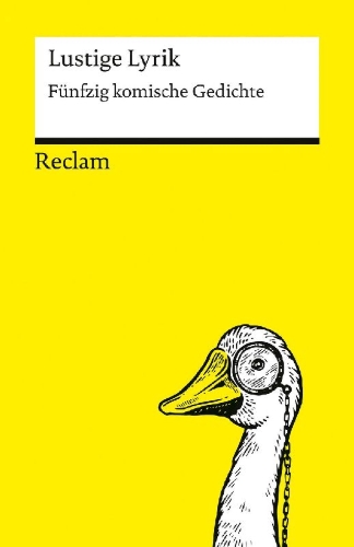 Buchcover und Innenansicht für das Buch: Lustige Lyrik