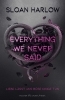 Buchcover und Innenansicht für das Buch: Everything We Never Said