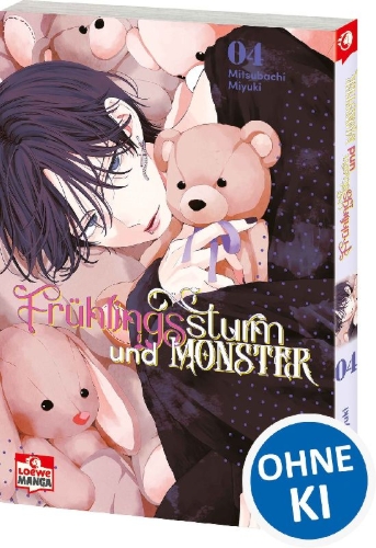Buchcover und Innenansicht für das Buch: HARU NO ARASHI TO MONSTER