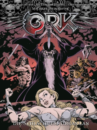 Buchcover und Innenansicht für das Buch: Ork Saga