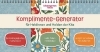 Buchcover und Innenansicht für das Buch: Komplimente-Generator für Heldinnen und Helden der Kita