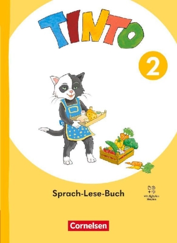 Buchcover und Innenansicht für das Buch: Tinto Sprachlesebuch 2. Schuljahr - Ausgabe 2026 - Sprach-Lese-Buch - Mit STARKer Merkkarte, Lernentwicklungsheft und digitalen Medien