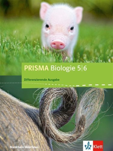Buchcover und Innenansicht für das Buch: PRISMA Biologie 5/6. Schülerbuch. Differenzierende Ausgabe Nordrhein-Westfalen ab 2018