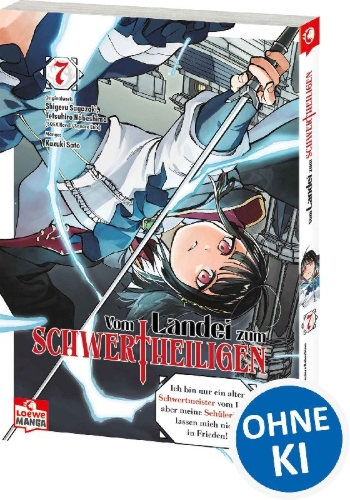 Buchcover und Innenansicht für das Buch: KATAINAKA NO OSSAN KENSEI NI NARU¿TADANO INAKA NO KENJUTSU SHIHAN DATTANONI TAISEI SHITA DESHITACHI