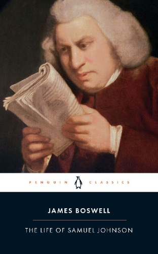 Buchcover und Innenansicht für das Buch: The Life of Samuel Johnson