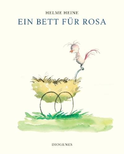 Buchcover und Innenansicht für das Buch: Ein Bett für Rosa