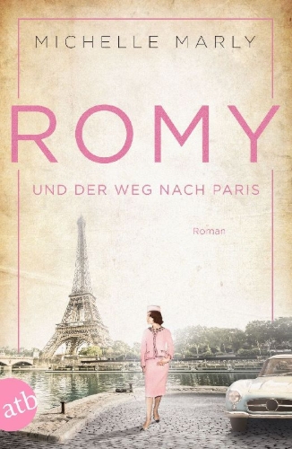 Buchcover und Innenansicht für das Buch: Romy und der Weg nach Paris