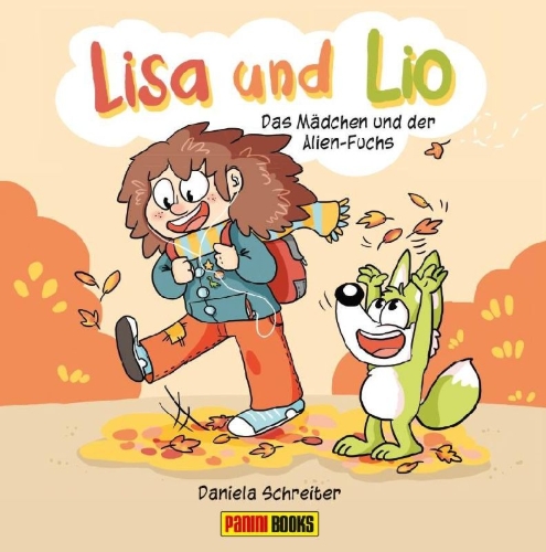 Buchcover und Innenansicht für das Buch: Lisa und Lio