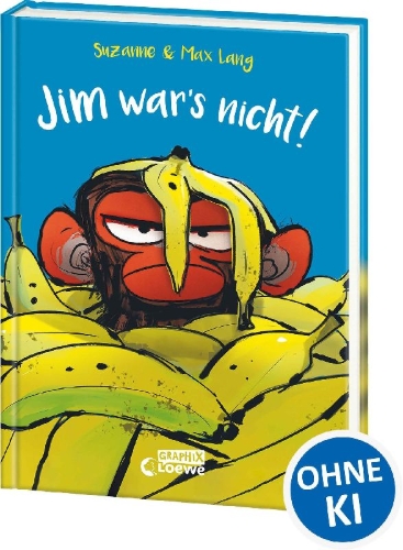 Buchcover und Innenansicht für das Buch: Grumpy Monkey Who Threw That