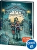 Buchcover und Innenansicht für das Buch: Nightmore - Das gruseligste Internat der Welt (Band 1)