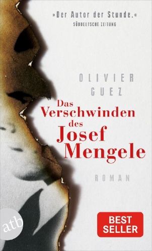 Buchcover und Innenansicht für das Buch: La disparition de Josef Mengele