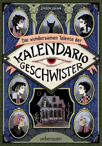 Buchcover und Innenansicht für das Buch: Die wundersamen Talente der Kalendario-Geschwister: Skurril, komisch, magisch - eine Detektivgeschichte der besonderen Art!