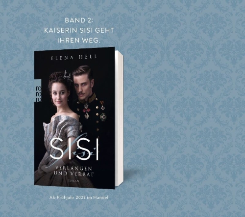 Buchcover und Innenansicht für das Buch: Sisi: Das dunkle Versprechen