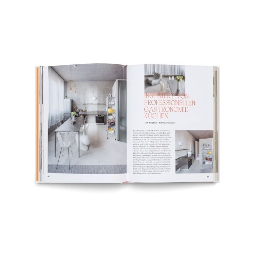 Buchcover und Innenansicht für das Buch: Kitchen Interiors
