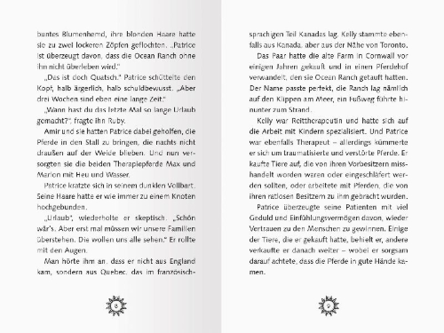 Buchcover und Innenansicht für das Buch: Pferdeflüsterer-Mädchen, Band 6 - Schlaflose Ferien
