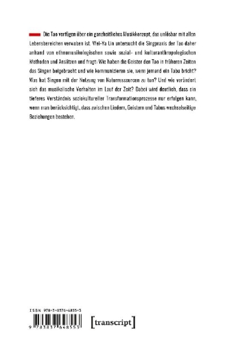 Buchcover und Innenansicht für das Buch: Lieder, Geister und Tabus
