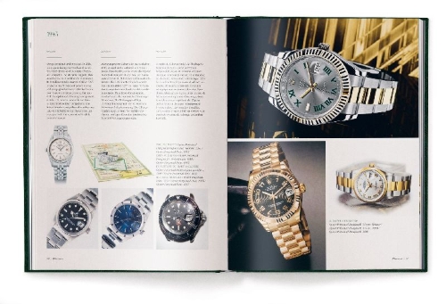 Buchcover und Innenansicht für das Buch: The Watch Book Rolex