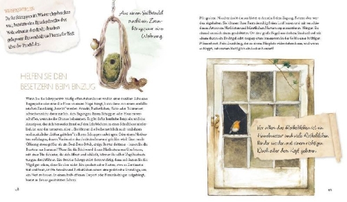 Buchcover und Innenansicht für das Buch: Hoe maakt u van uw tuin of balkon een vogelparadijs en waarom?