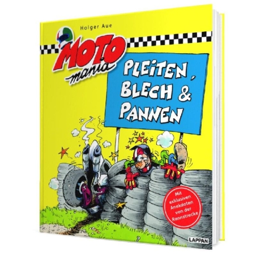 Buchcover und Innenansicht für das Buch: Pleiten, Blech und Pannen