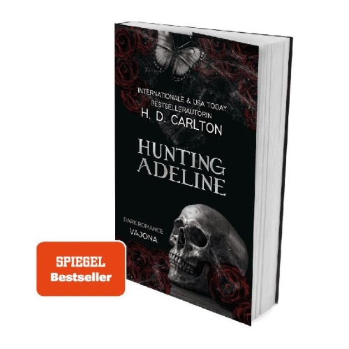 Buchcover und Innenansicht für das Buch: Hunting Adeline