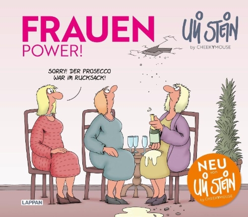 Buchcover und Innenansicht für das Buch: Uli Stein für Verliebte: Frauen Power