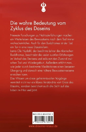 Buchcover und Innenansicht für das Buch: Von Tod und Wiedergeburt