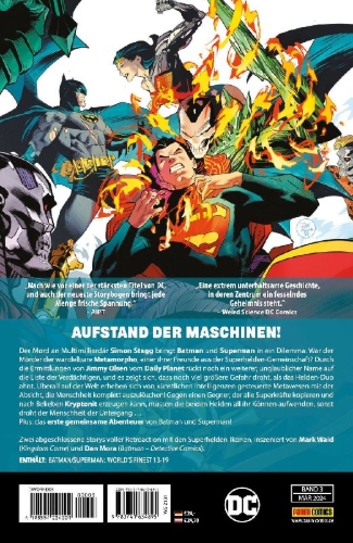 Buchcover und Innenansicht für das Buch: Batman/Superman: World's Finest #13-19