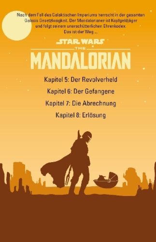 Buchcover und Innenansicht für das Buch: Star Wars: The Mandalorian #5-#8 (2022)