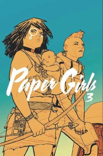 Buchcover und Innenansicht für das Buch: Paper Girls 3