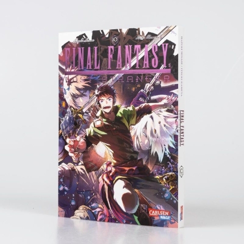 Buchcover und Innenansicht für das Buch:   Final Fantasy - Lost Stranger