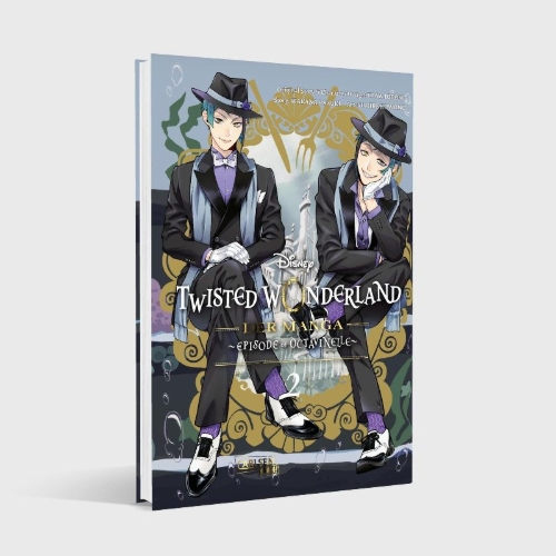 Buchcover und Innenansicht für das Buch: Twisted Wonderland: The Comic - Episode of Octavinelle