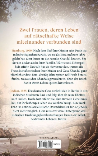 Buchcover und Innenansicht für das Buch: Wiedersehen in Rajasthan