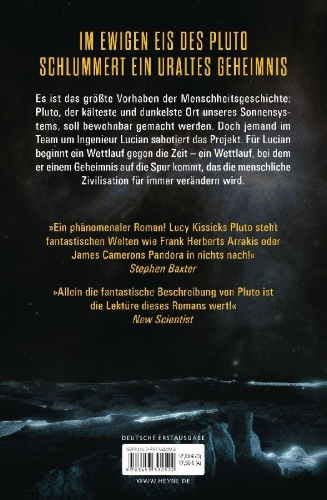 Buchcover und Innenansicht für das Buch: Plutoshine