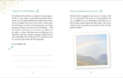 Buchcover und Innenansicht für das Buch: Her mit dem bunten Leben!