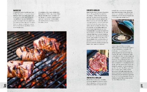 Buchcover und Innenansicht für das Buch: Smoke & fire: de kunst van het bakken op open vuur
