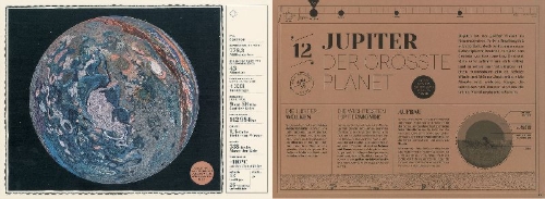 Buchcover und Innenansicht für das Buch: Paisajes desconocidos del sistema solar