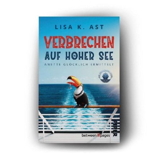 Buchcover und Innenansicht für das Buch: Verbrechen auf hoher See
