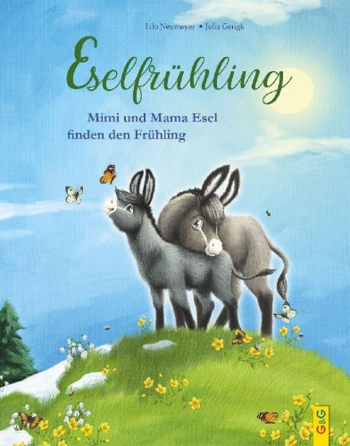 Buchcover und Innenansicht für das Buch: Eselfrühling