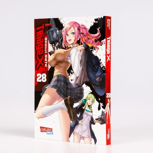 Buchcover und Innenansicht für das Buch: Triage X