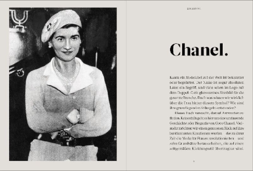 Buchcover und Innenansicht für das Buch: The Coco Chanel Style Principles