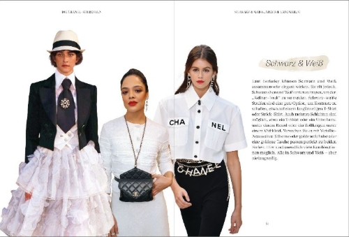 Buchcover und Innenansicht für das Buch: The Coco Chanel Style Principles