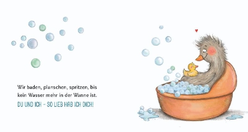 Buchcover und Innenansicht für das Buch: So lieb hab ich dich (Pappbilderbuch)