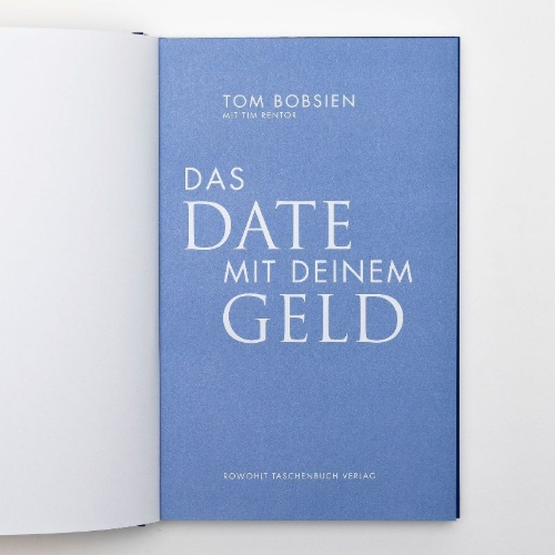 Buchcover und Innenansicht für das Buch: Das Date mit deinem Geld