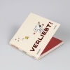 Buchcover und Innenansicht für das Buch: Peanuts Geschenkbuch: Verliebt!