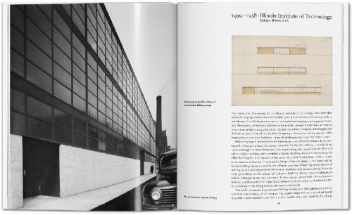 Buchcover und Innenansicht für das Buch: Mies van der Rohe