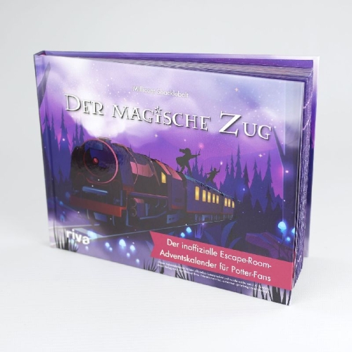 Buchcover und Innenansicht für das Buch: Der magische Zug